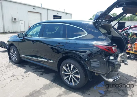 2025 Acura Mdx Technology Package из США, поврежденный, VIN 5J8YE1H47SL001747